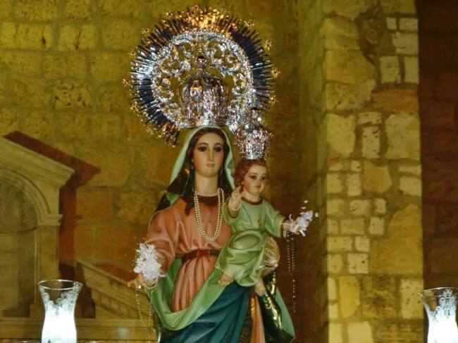 Niño Jesús y Virgen de ejemplo