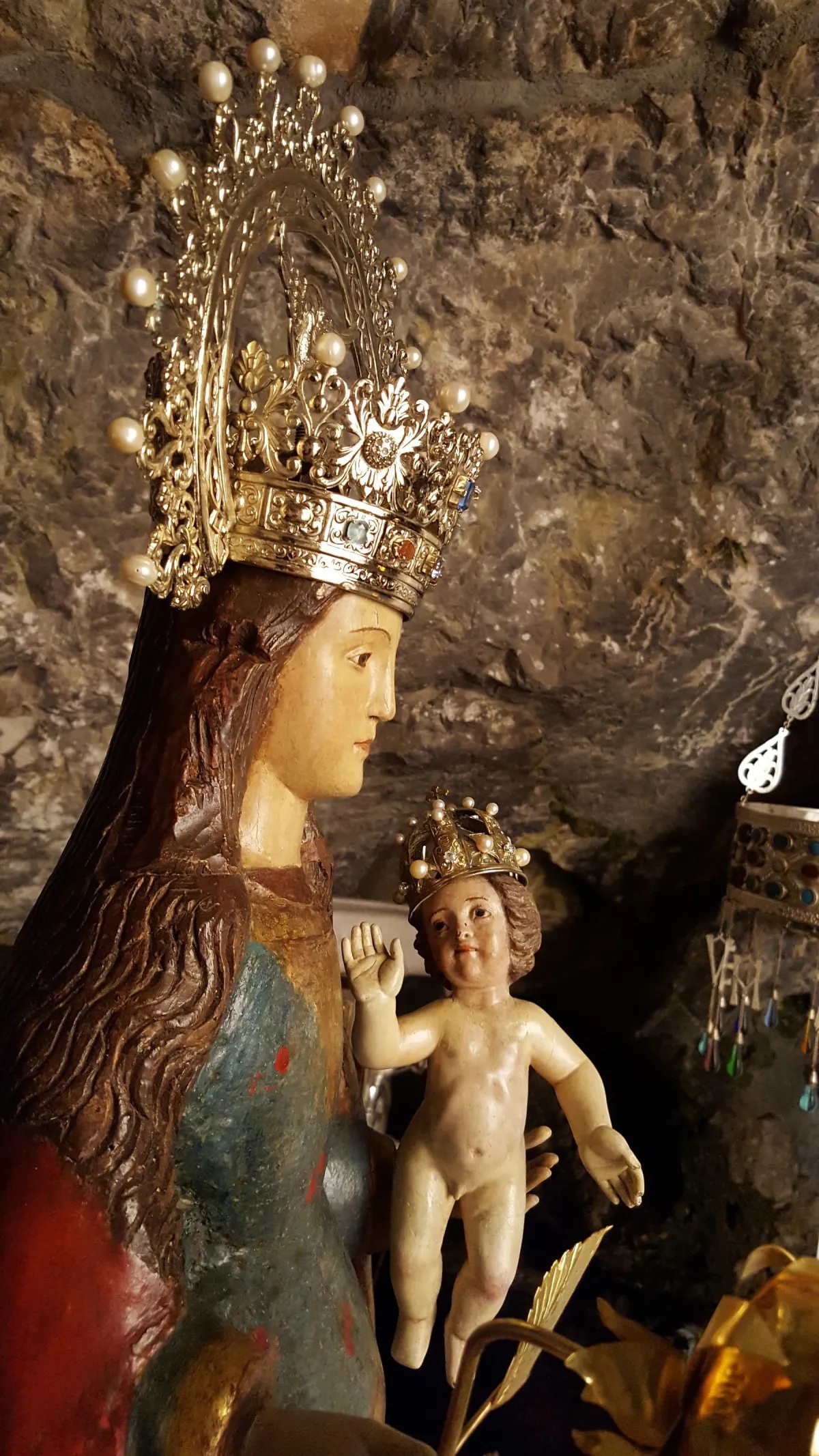 Niño Jesús y Virgen de ejemplo